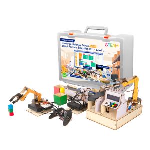ESP32 Smart Factory Kit – Advanced Factory Education Kits - Smart Robotic Arm & Smart Sorting & Smart Warehourse for Teens