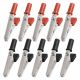 Alligator Clip 10PCS - 50 MM Plastic Handle Big size Red and Black Metal crocodile clips test leads